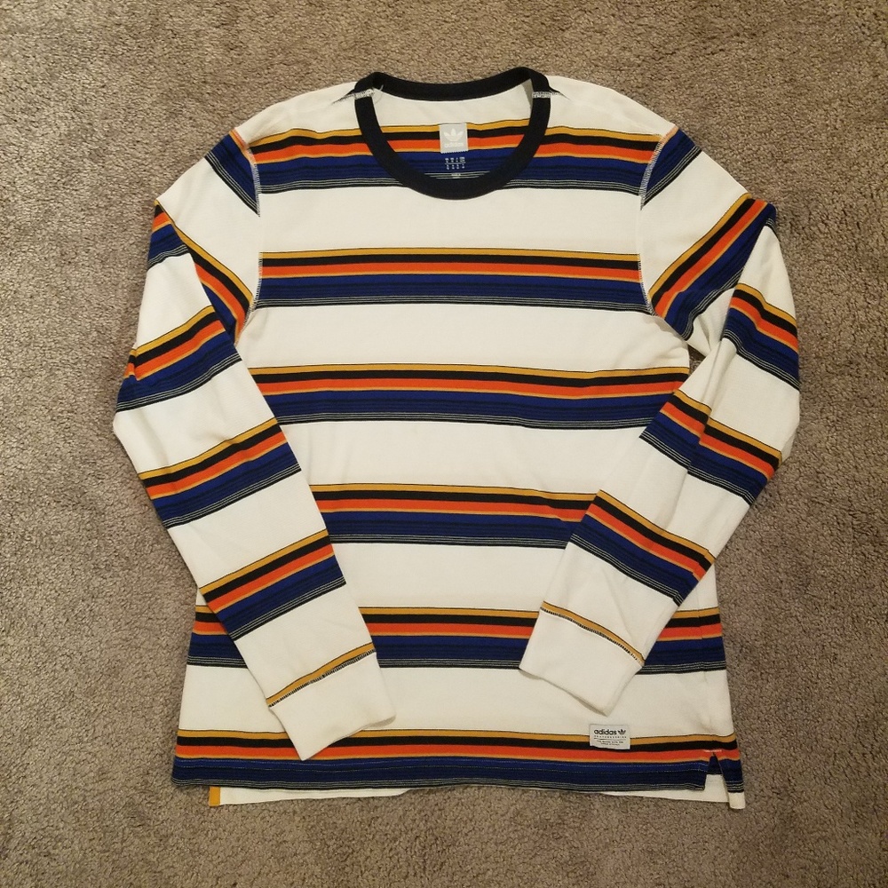 Adidas striped longsleeve